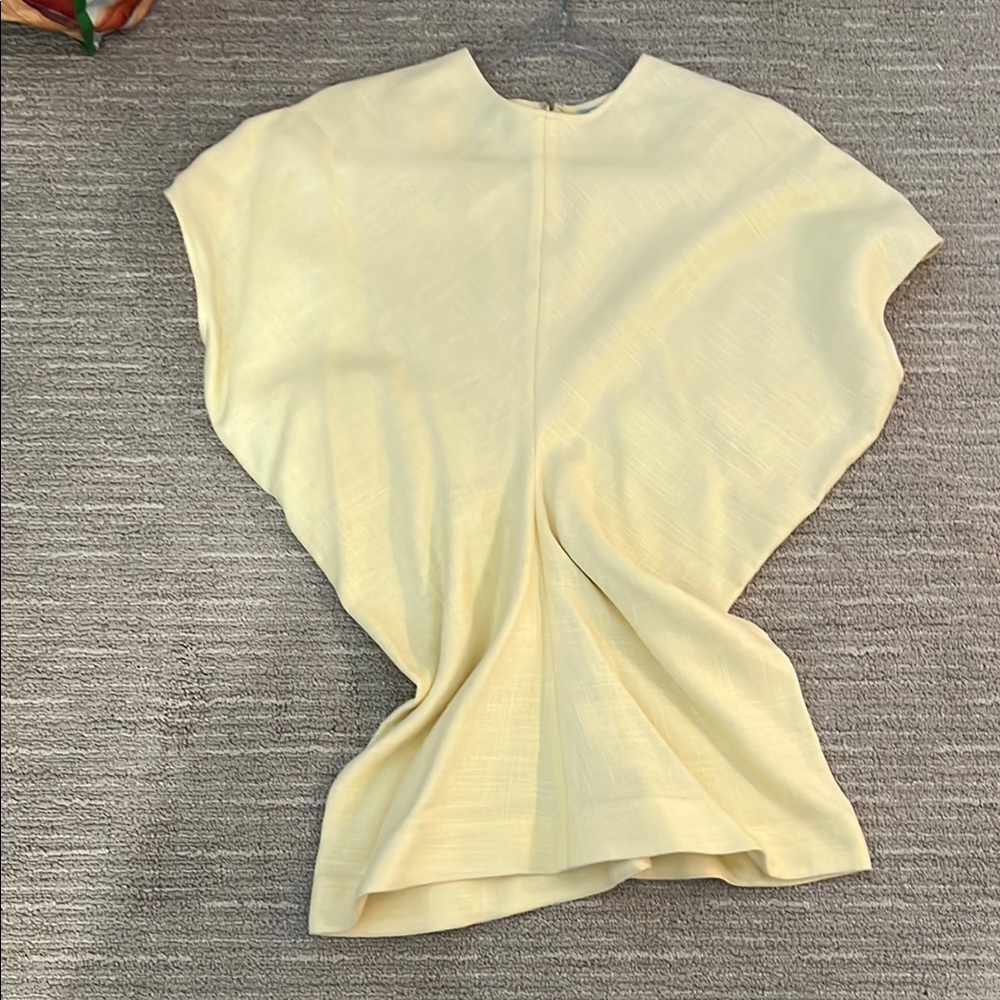 Toteme Light Yellow Women's Blouse